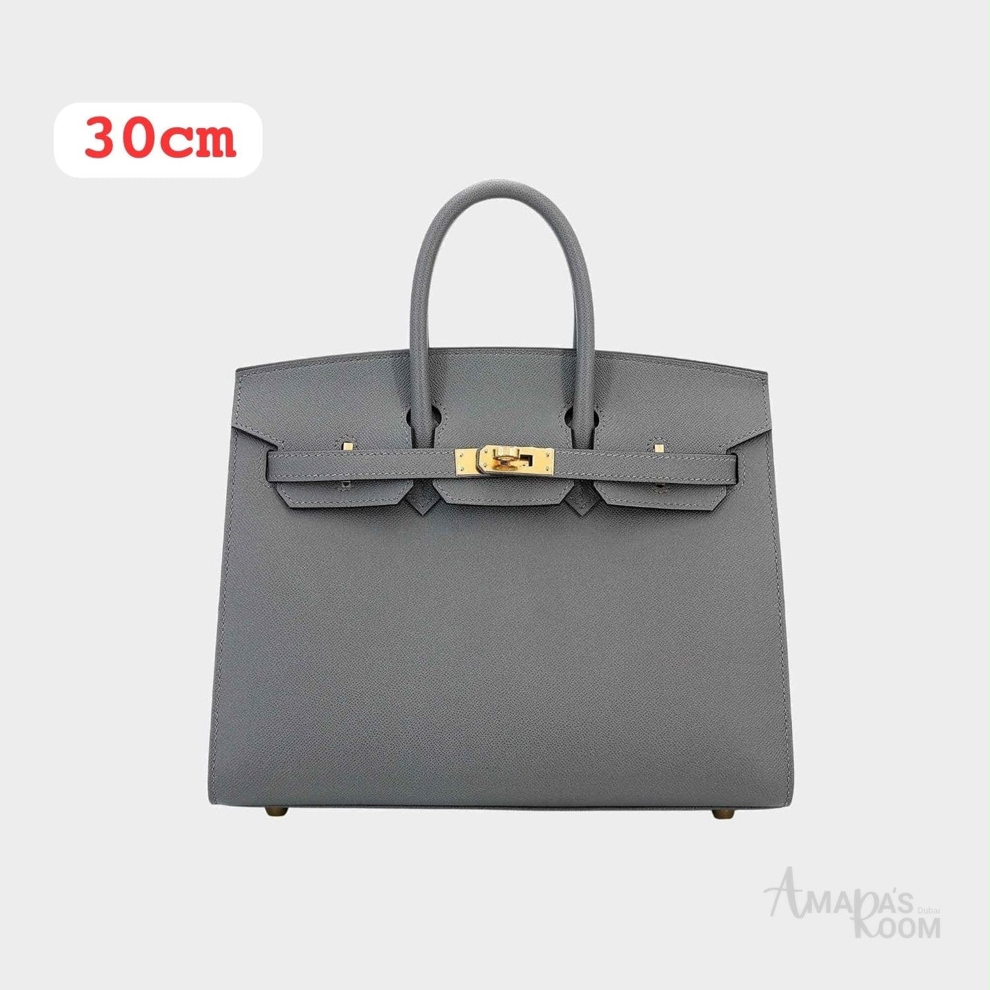 Hermès Bag | Birkin 30 Grey Gold Lock