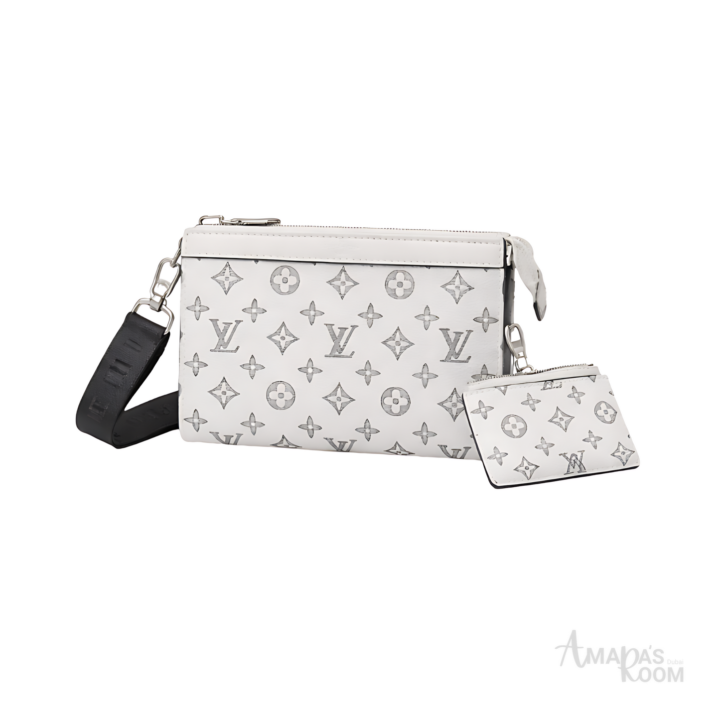 Louis Vuitton Bag | Lv Logo White