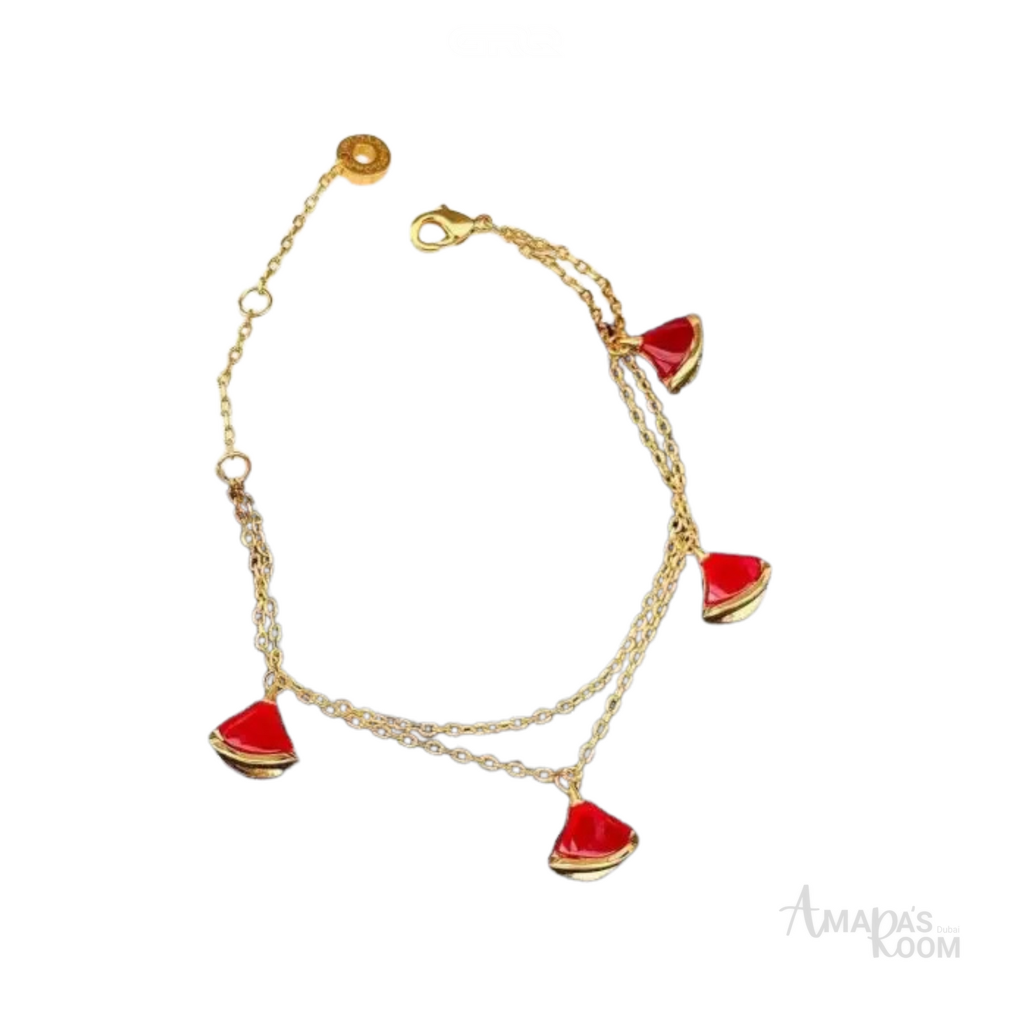 Bvlgari Jewelry | Divas Dream Bracelet Gold Red