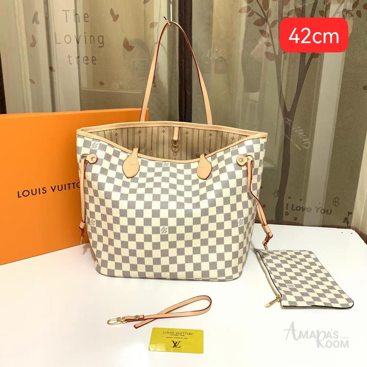 Louis Vuitton Bag | Neverfull Damier Azur