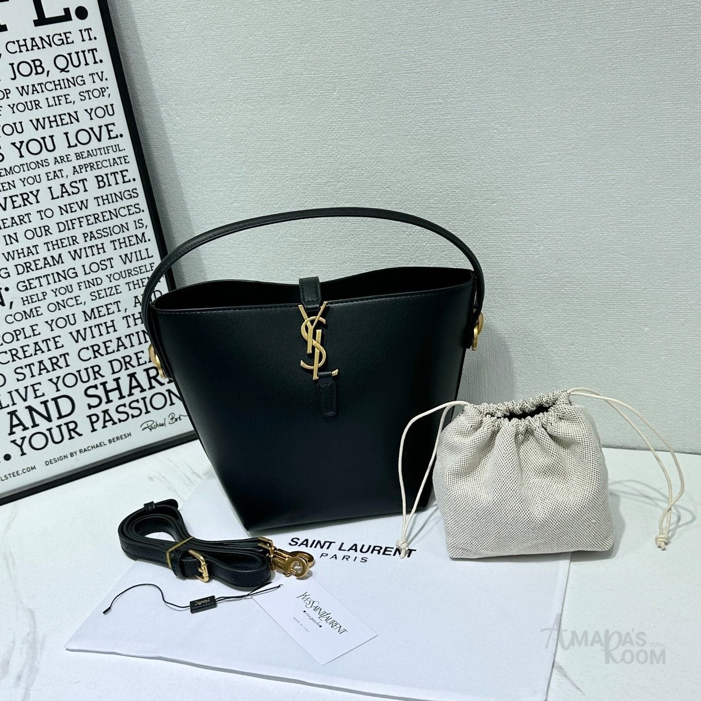 YSL Bag | Le 37 Shiny Black
