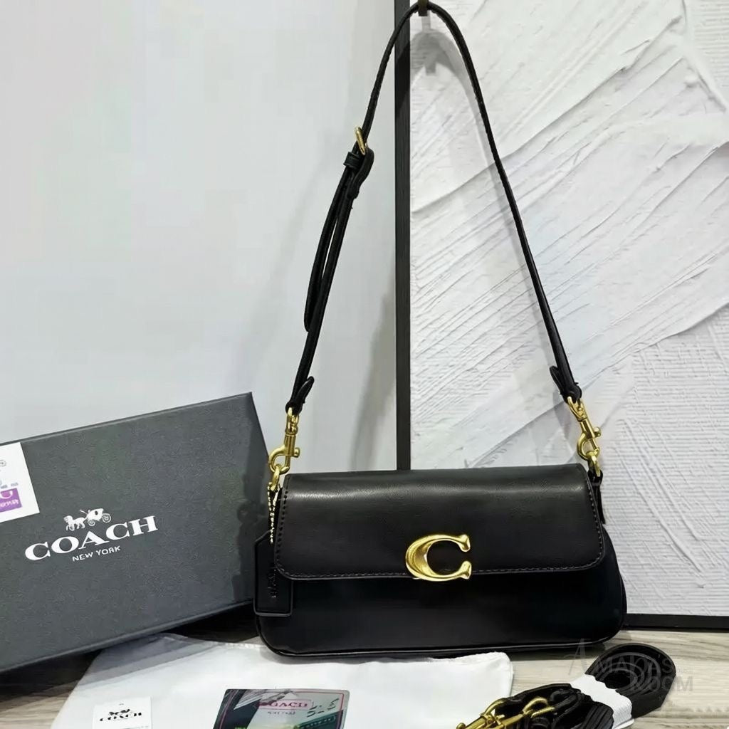 Coach Bag | Jet Shoulder Black