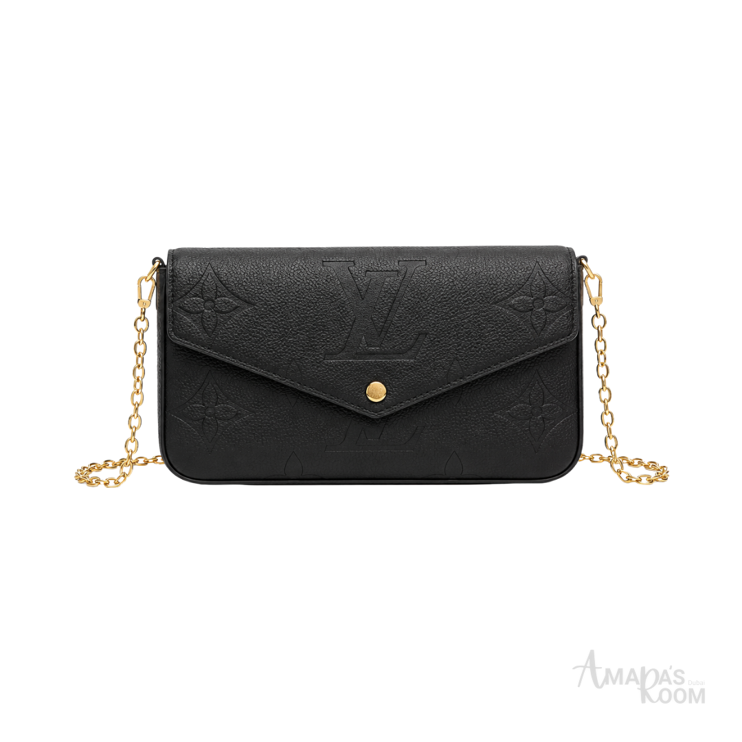 Louis Vuitton Bag | Pochette Felicie Wild At Heart Black