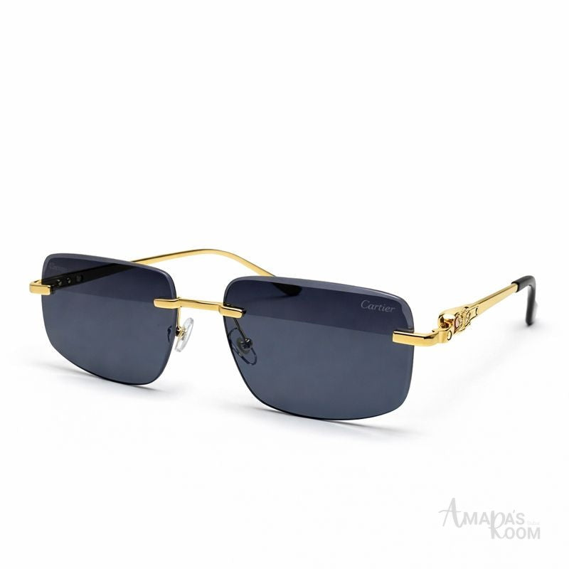 Cartier | Retro Round Luxury Sunglasses