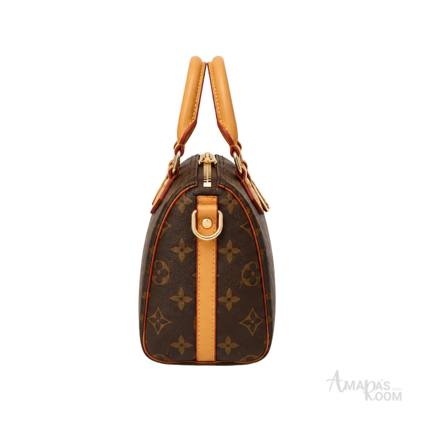 Louis Vuitton Speedy 20 Monogram Canvas Tan Bag
