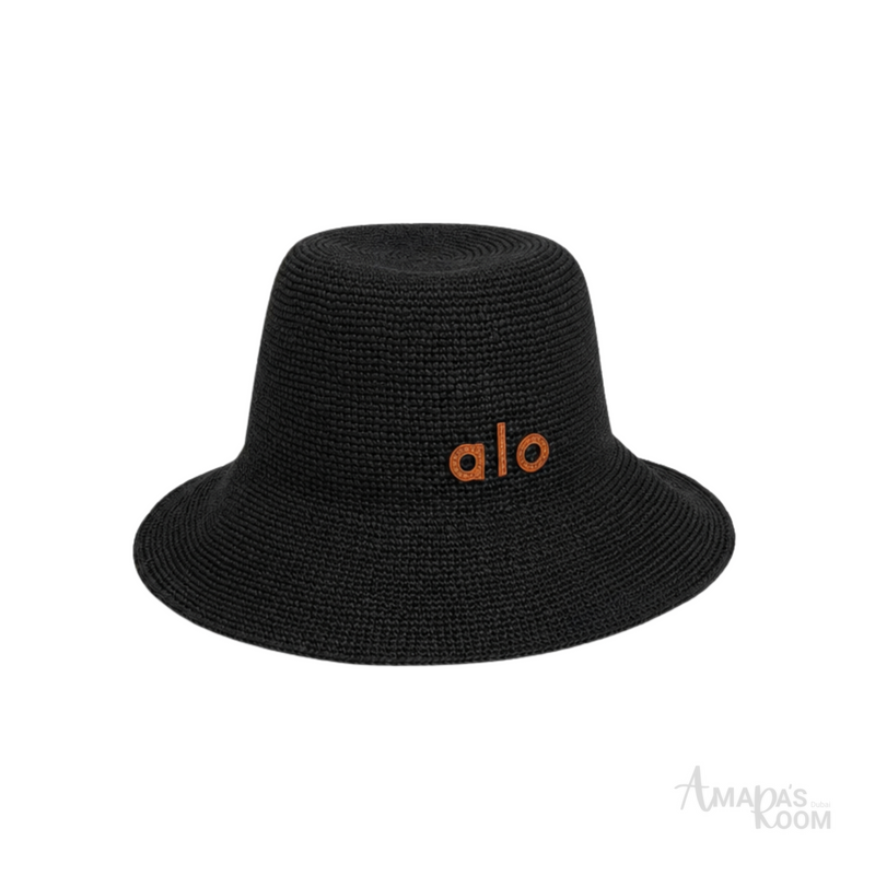 Alo Yoga Knit Bucket Cap Black