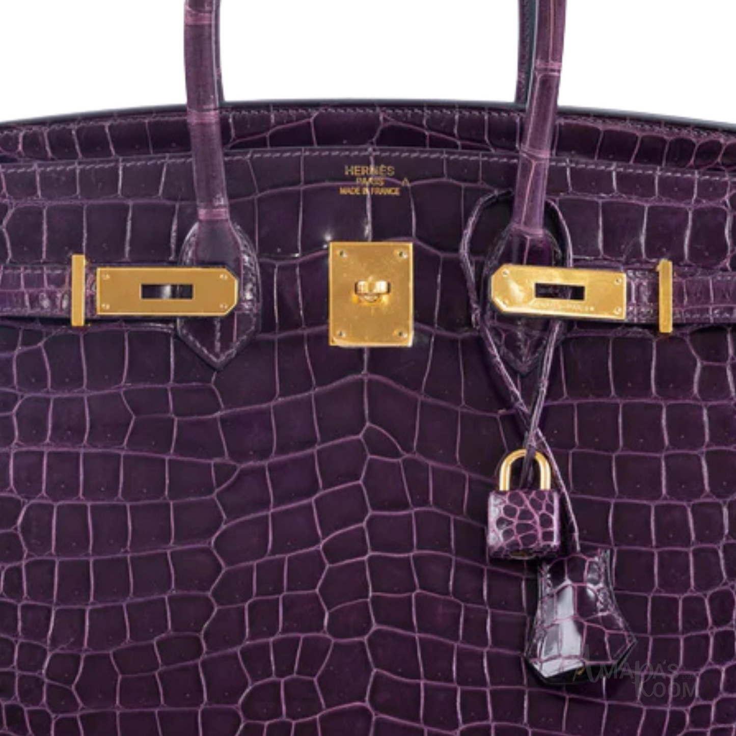 Hermès Bag | Birkin 30 Crocodile Purple