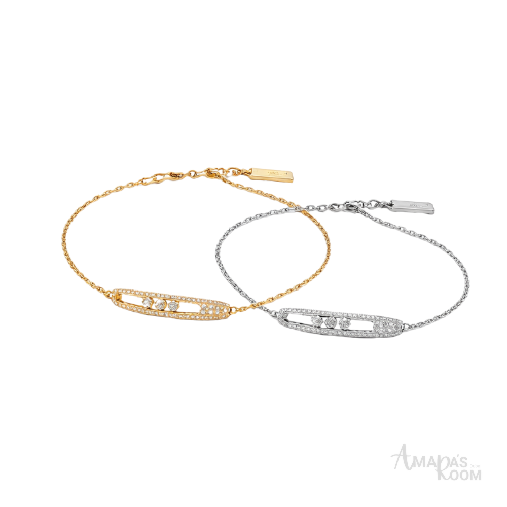 Messika Jewelry | My Twin Toi Moi Rose Gold Diamonds