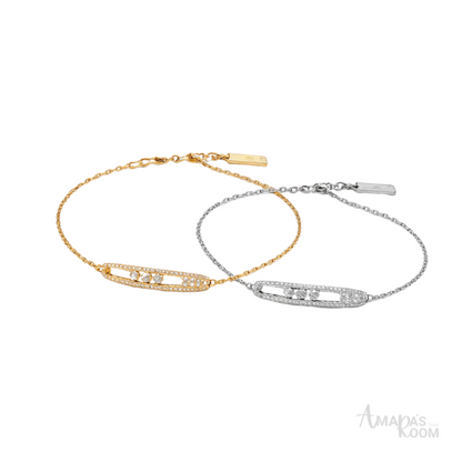 Messika Jewelry | My Twin Toi Moi Rose Gold Diamonds