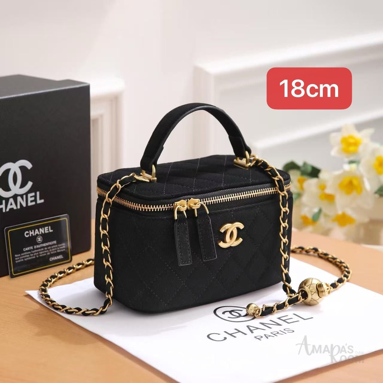 Chanel Bag Small Vanity Case Chain