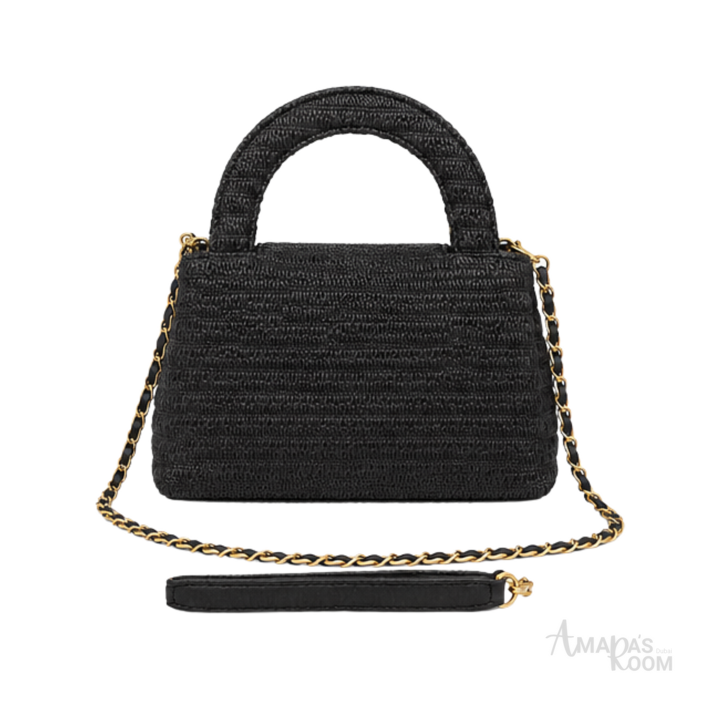 Chanel Nano Kelly Flap Bag Black