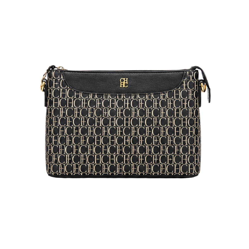 Carolina Herrera Bag CH Logo Black