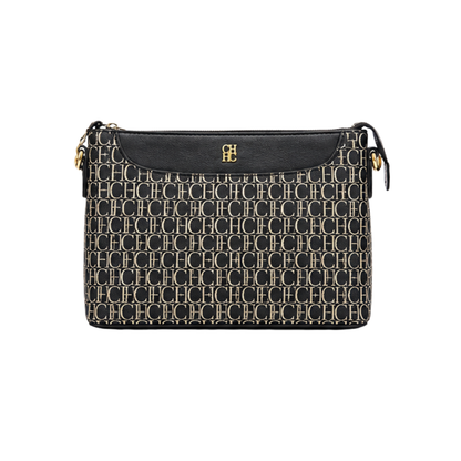 Carolina Herrera Bag CH Logo Black