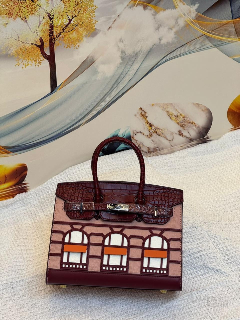 Hermès Bag | Birkin 20 Faubourg House Burgundy