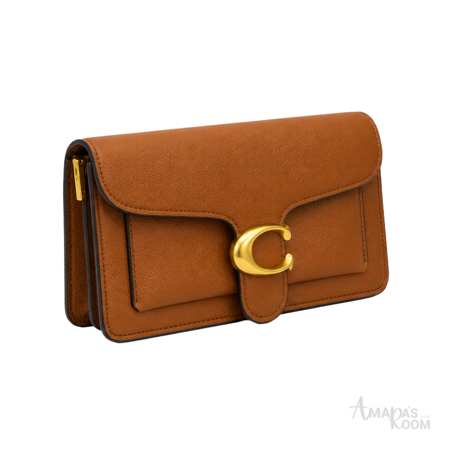 Coach Tabby Shoulder Bag 26 Camel Brown