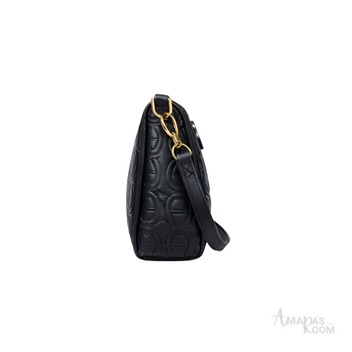 Aigner Bag | Leah Icon Shoulder Leah Pure Black