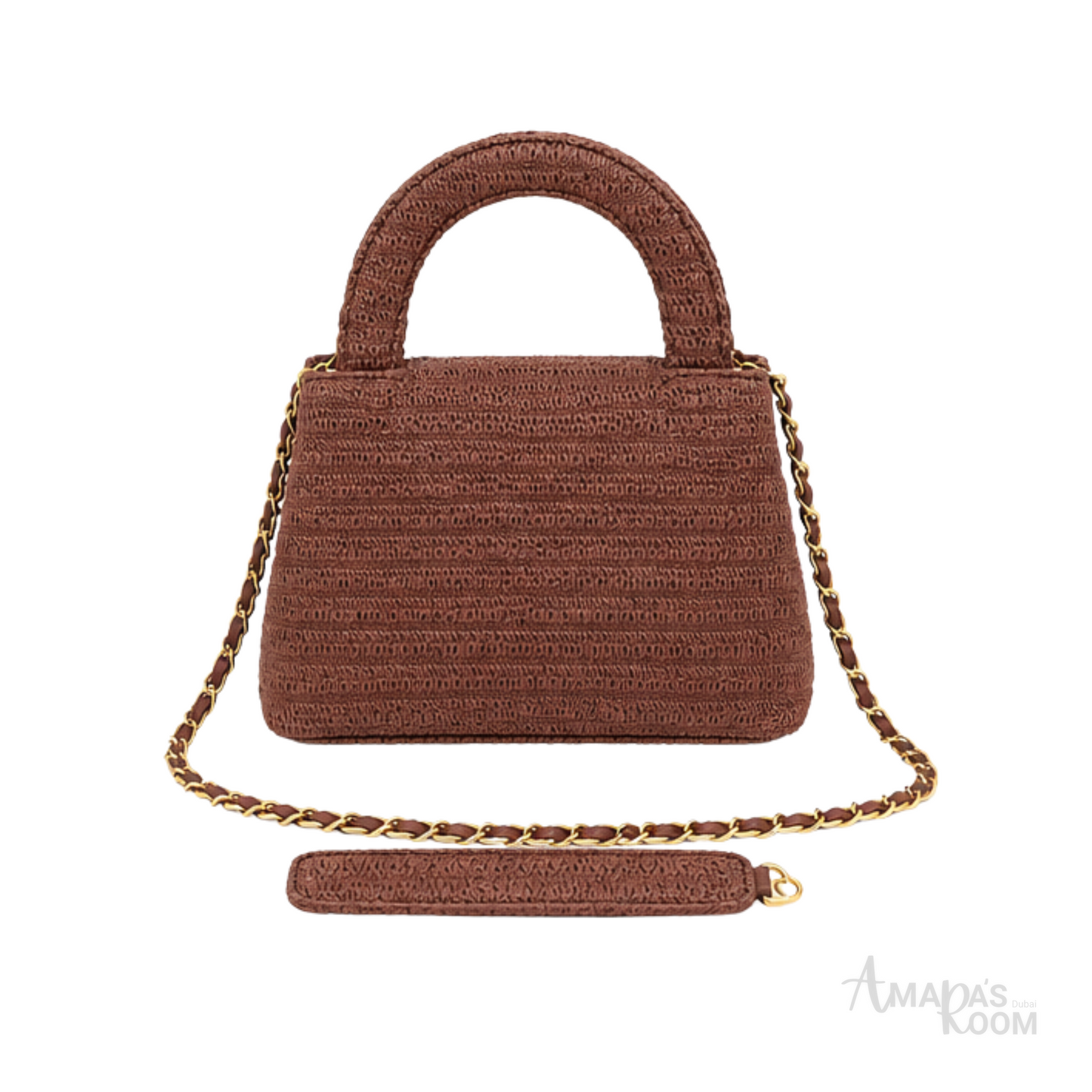 Chanel Nano Kelly Flap Bag Burgundy