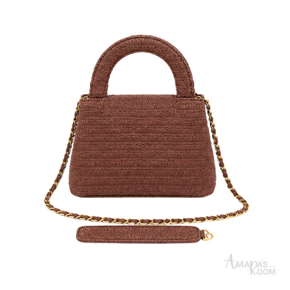 Chanel Nano Kelly Flap Bag Burgundy