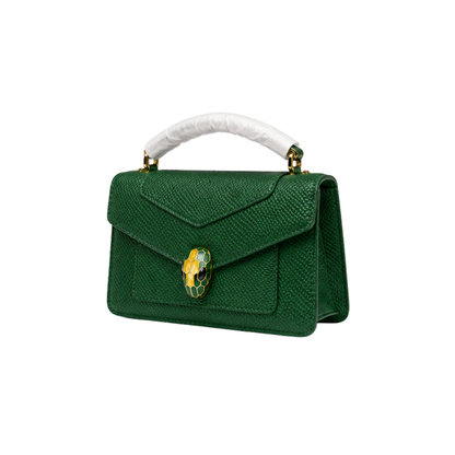 Bvlgari Bag Serpenti Forever Chain Wallet Green