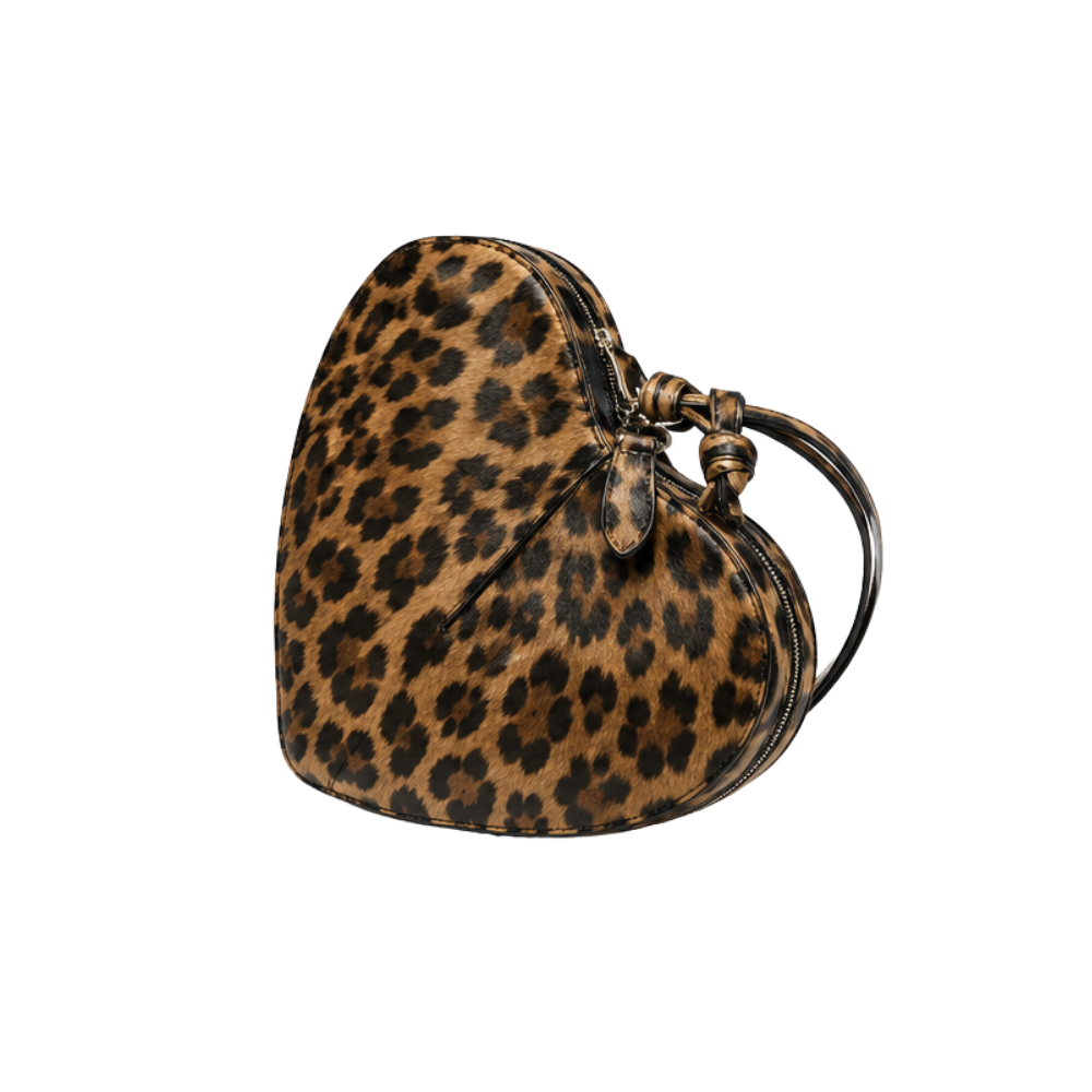 Alaïa Bag Le Cœur Bag Calfskin Tiger