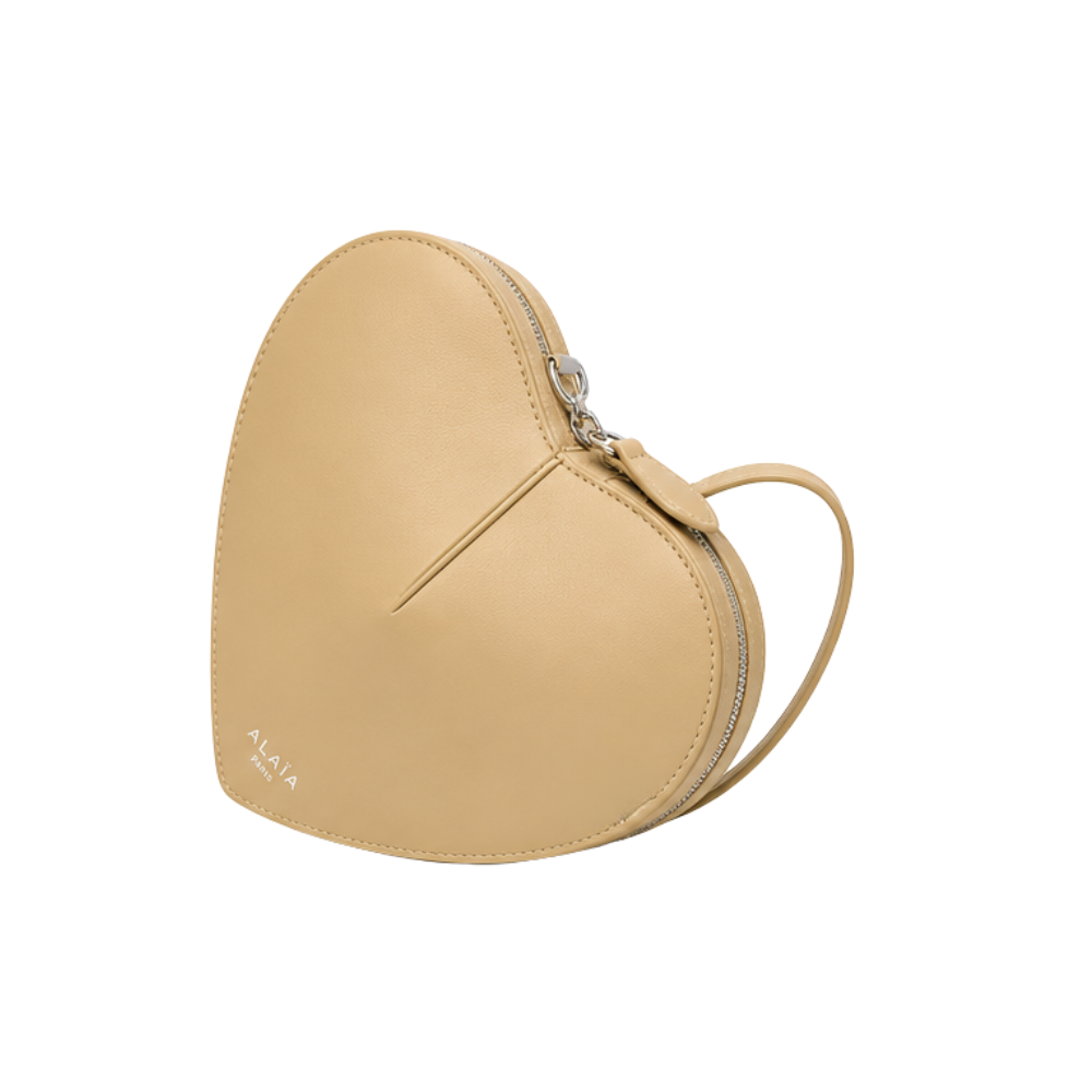 Alaïa Bag Le Cœur Bag Calfskin Light Skin