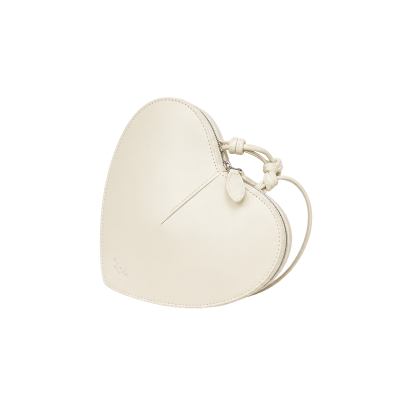 Alaïa Bag Le Cœur Bag Calfskin White