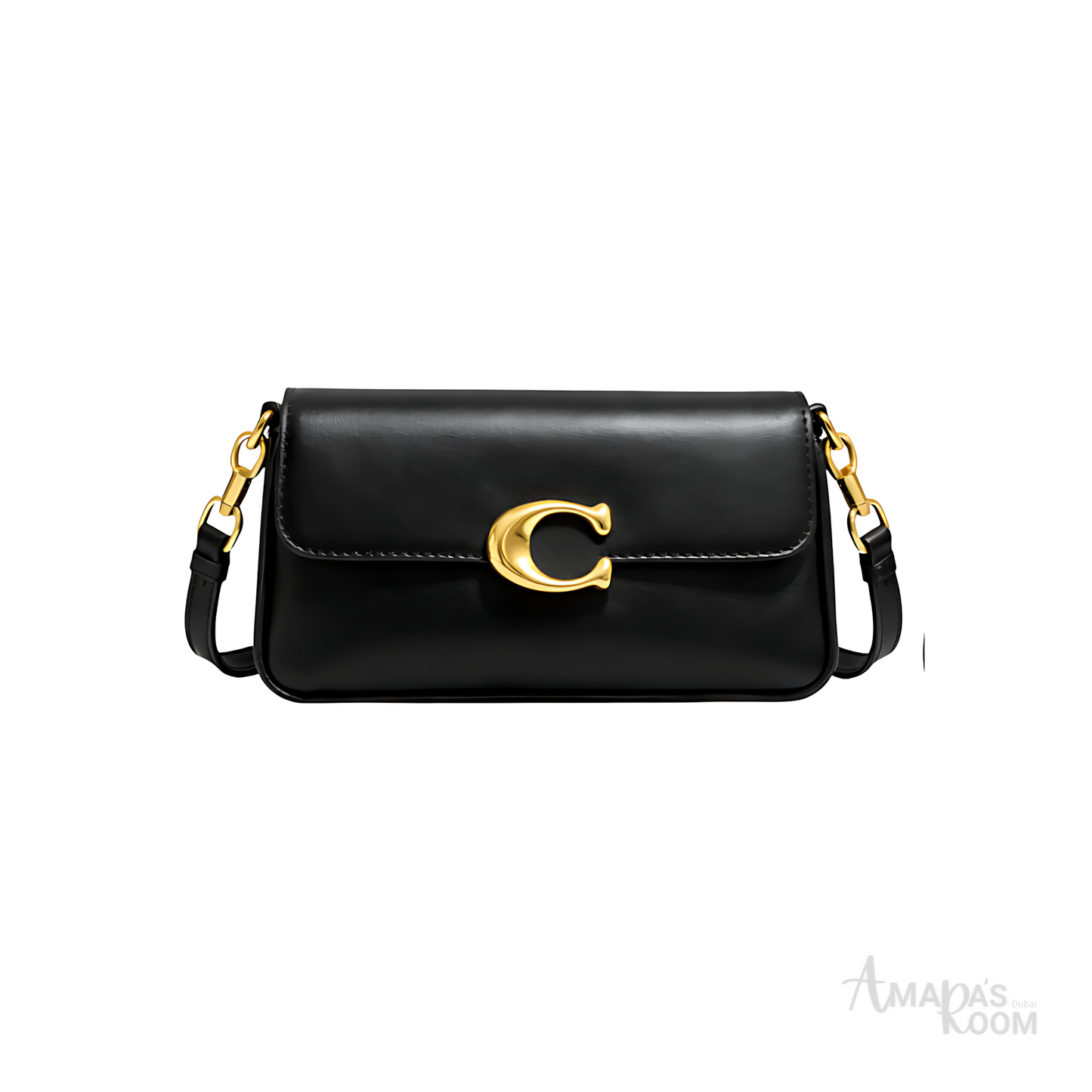 Coach Bag | Jet Shoulder Black