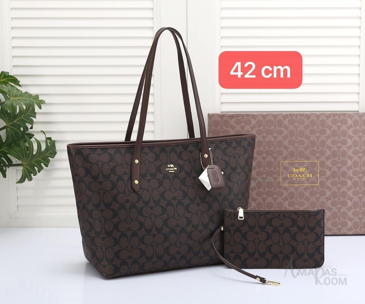 Coach Bag City Tote in Signature Canvas