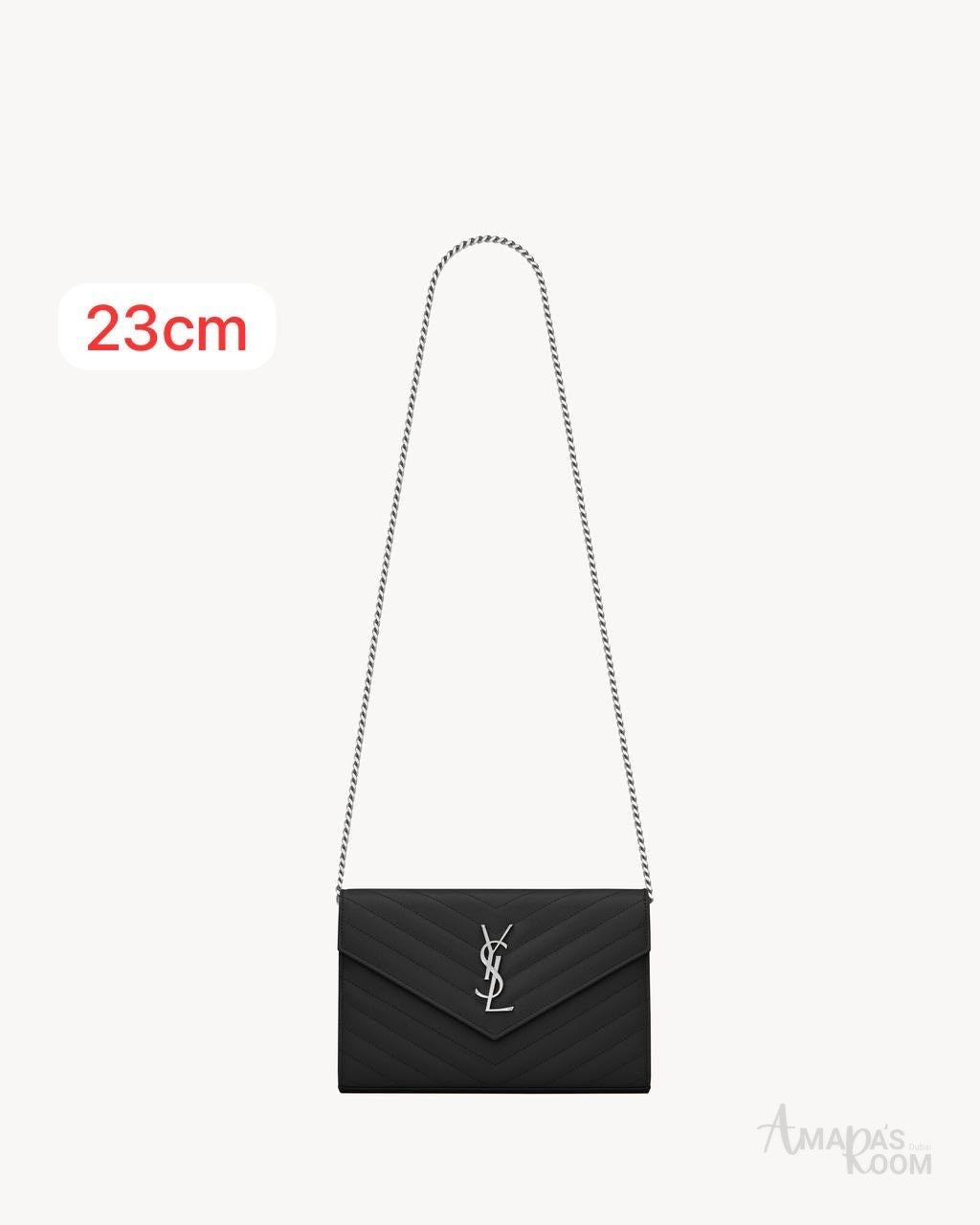 YSL Bag Cassandre Envelope Chain Wallet