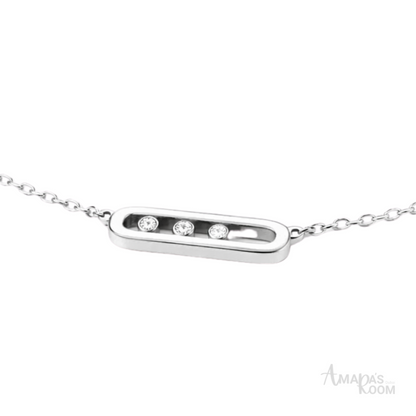 Messika Jewelry | Move Uno Multi Motif Jewelry Set White Gold Diamonds