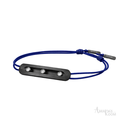Messika Jewelry | Blue Titanium Bracelet Natural Titanium Diamonds