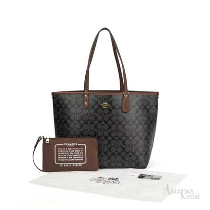Coach Bag | City Tote Signature Canvas