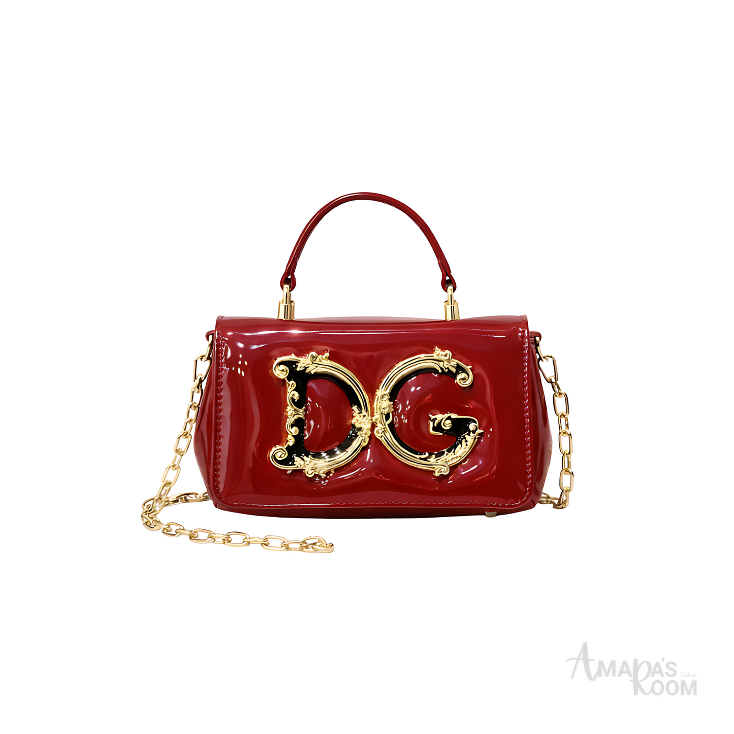 Dolce & Gabbana Bag | Shoulder Nappa Red Shiny Leather
