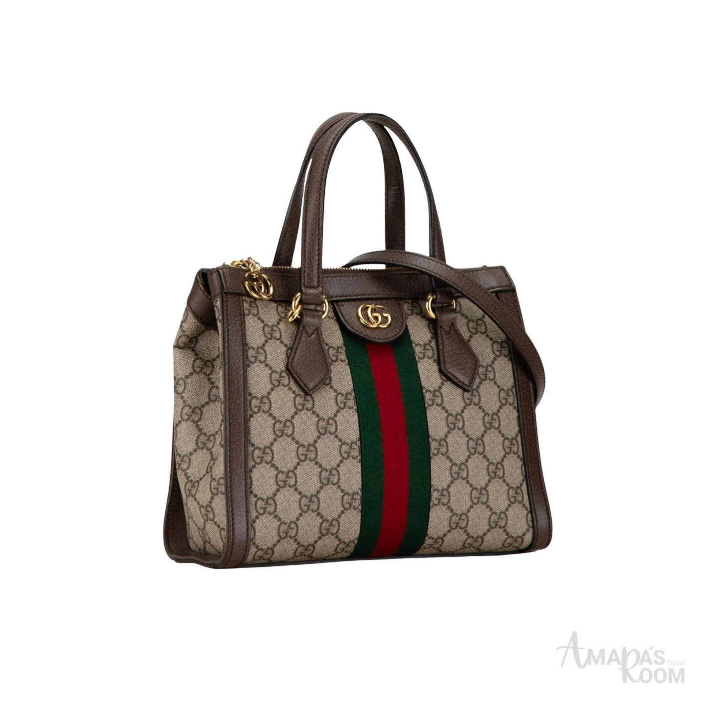 Gucci Bag | GG Small Ophidia Handbag Brown Beige