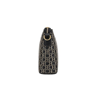 Carolina Herrera Bag CH Logo Black