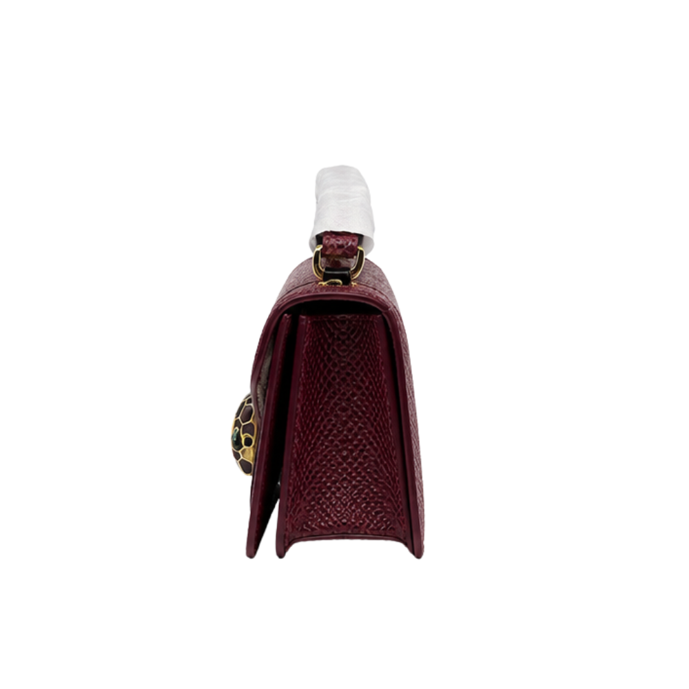 Bvlgari Bag Serpenti Forever Burgundy