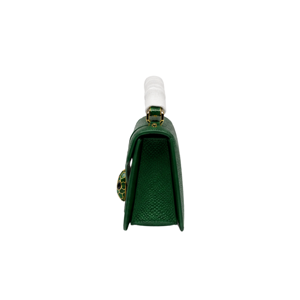 Bvlgari Bag Serpenti Forever Chain Wallet Green