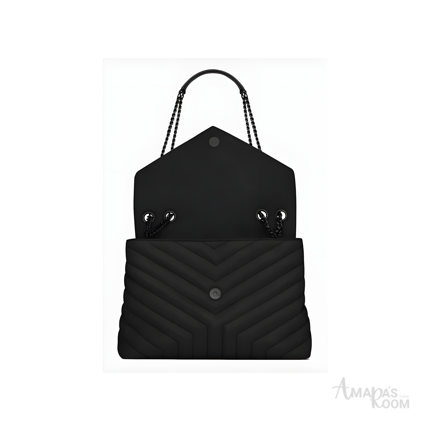 YSL Bag | Loulou Grey Black