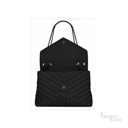 YSL Bag | Loulou Grey Black