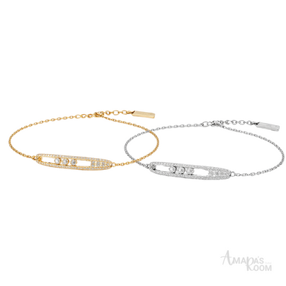Messika Jewelry | My Twin Toi Moi Rose Gold Diamonds