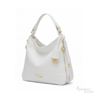 Dior Bag | D-Journey White Leather