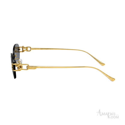 Gentle Monster Sunglasses Musubi Black Golden
