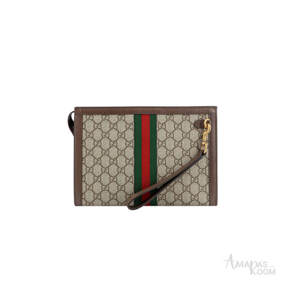 Gucci Bag | Ophidia Gg Brown Mens Clutch