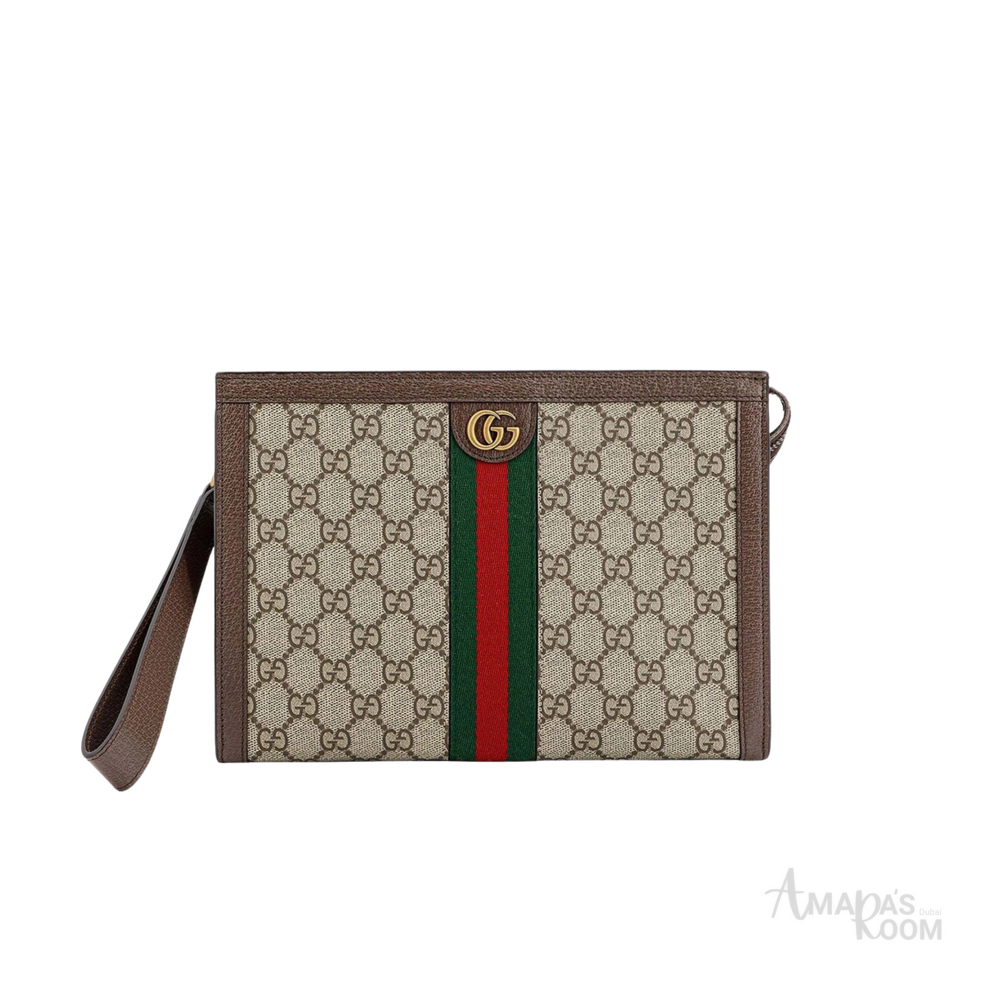 Gucci Bag | Ophidia Gg Brown Mens Clutch