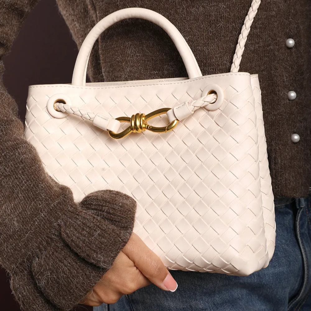 Bottega Veneta Bag Andiamo White
