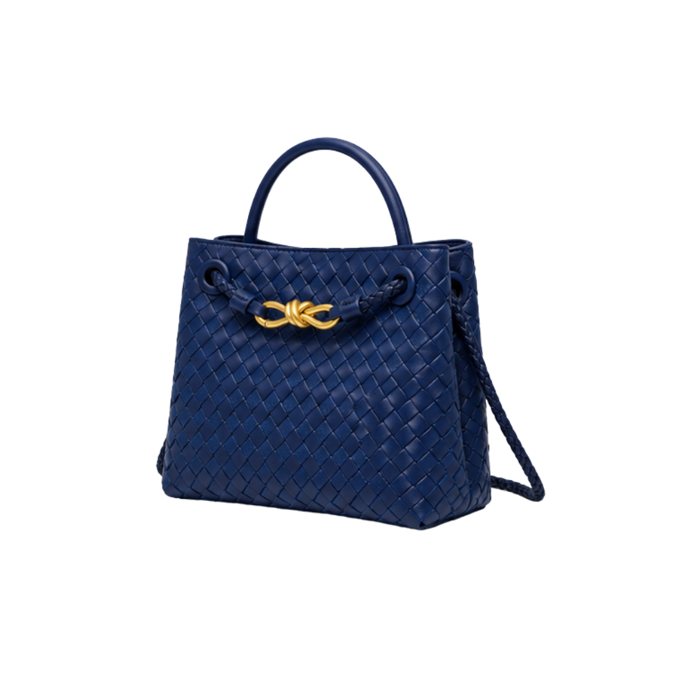 Bottega Veneta Bag Small Andiamo Bag Blue