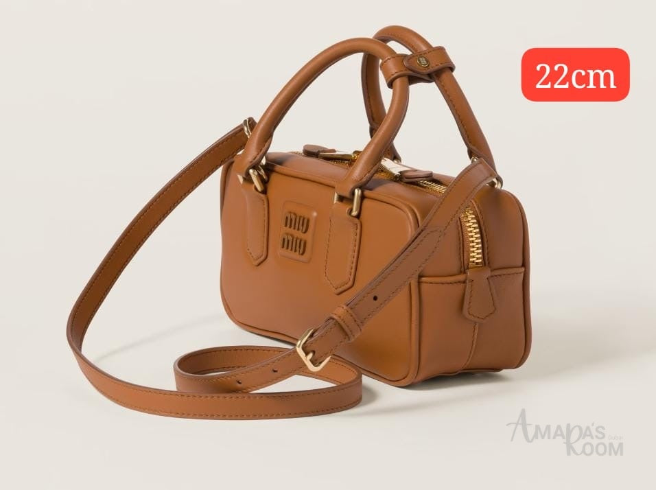 Miu Miu Bag Arcadie Leather Brown