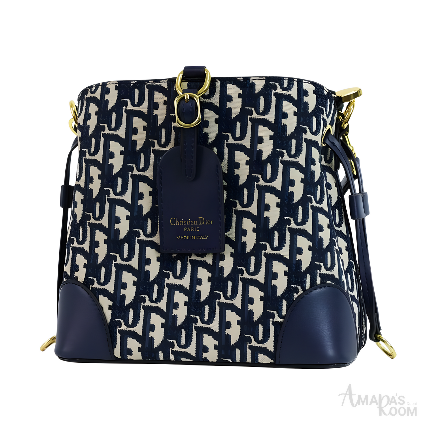 Dior Bag | Small Diorstar Bucket Blue