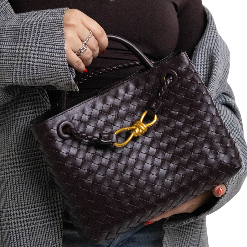Bottega Veneta Bag Andiamo Dark Brown