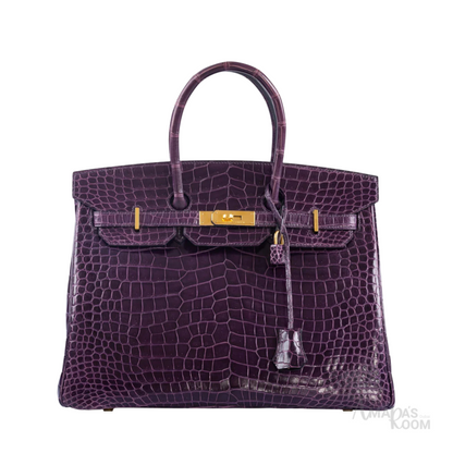 Hermès Bag | Birkin 30 Crocodile Purple